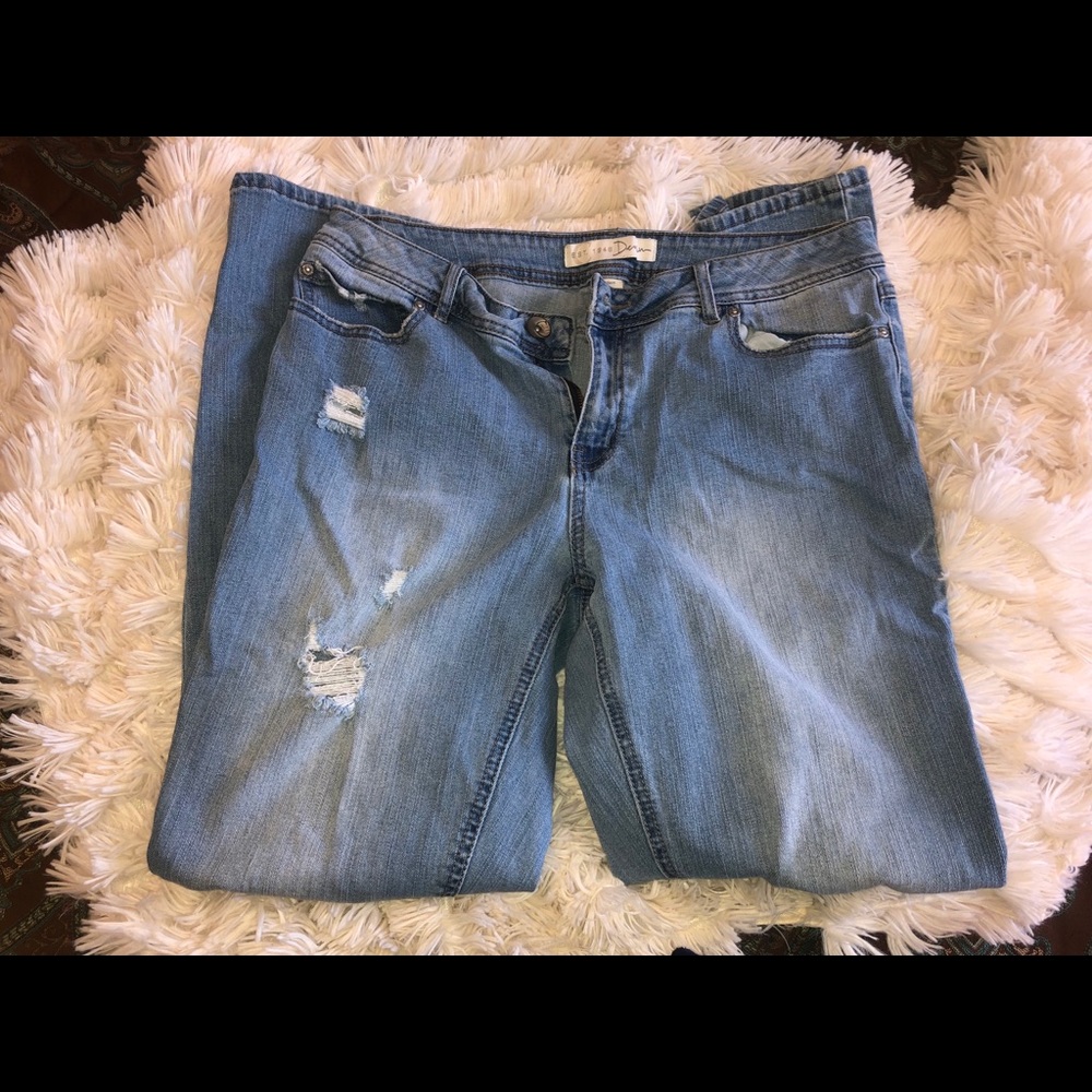Ripped jeans